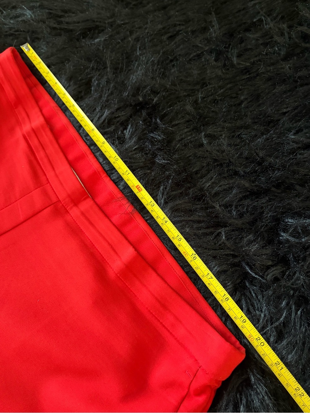 Chaus Bright Red Straight-Leg Pants - Picture 8 of 9